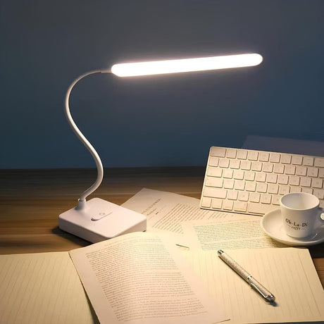 FlexiGlow – Adjustable LED Desk Lamp with USB Charging Port – Eye-Friendly Illumination for Home and Office 7