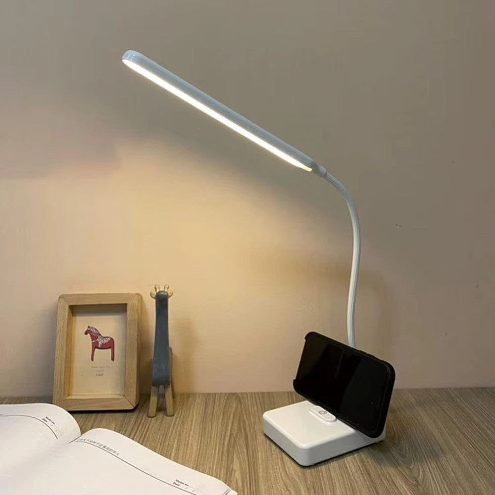 FlexiGlow – Adjustable LED Desk Lamp with USB Charging Port – Eye-Friendly Illumination for Home and Office 1
