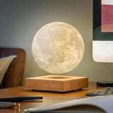 Lunar Glow | Floating Moon Lamp with Magnetic Levitation & Ambient LED Light – Enchanting Home Decor for Serenity 4