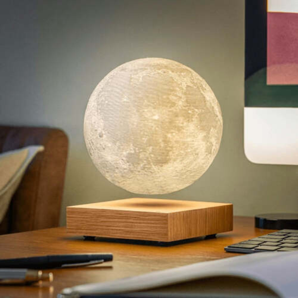Lunar Glow | Floating Moon Lamp with Magnetic Levitation & Ambient LED Light – Enchanting Home Decor for Serenity 4