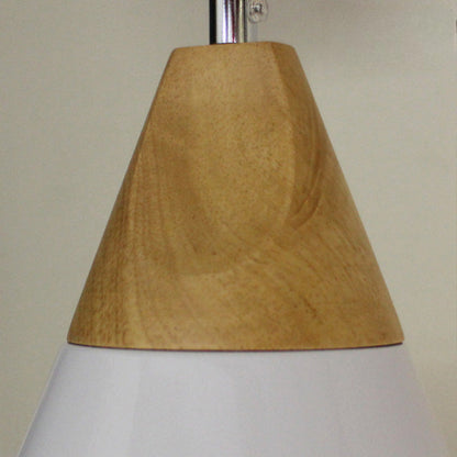 Forenzo – Modern Chandelier Light with Metal-Wood Design – Stylish Fixture for Cozy Dining Spaces 5