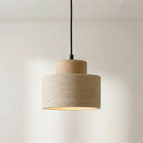 Evora Minimal Stone Pendant