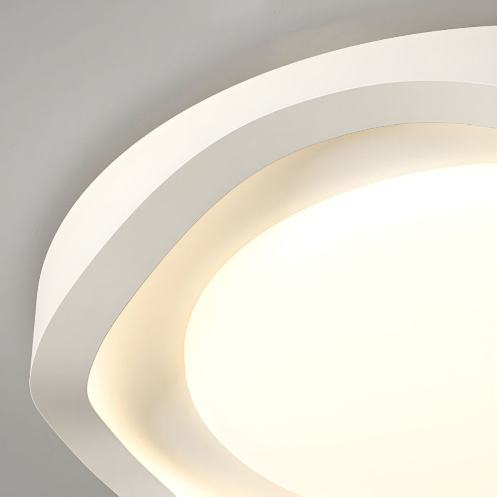 GeoLume – Flush Mount Ceiling Light with Geometric Design & Integrated 44W LED for Modern Elegance 10