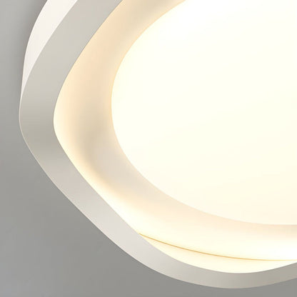 GeoLume – Flush Mount Ceiling Light with Geometric Design & Integrated 44W LED for Modern Elegance 11
