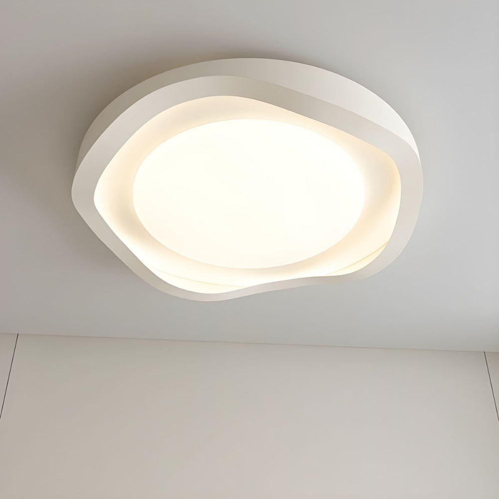 GeoLume – Flush Mount Ceiling Light with Geometric Design & Integrated 44W LED for Modern Elegance 12