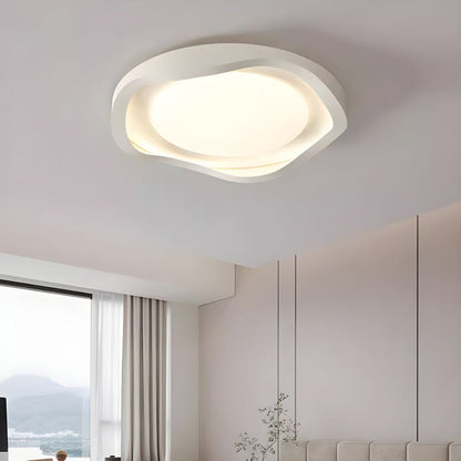 GeoLume – Flush Mount Ceiling Light with Geometric Design & Integrated 44W LED for Modern Elegance 2