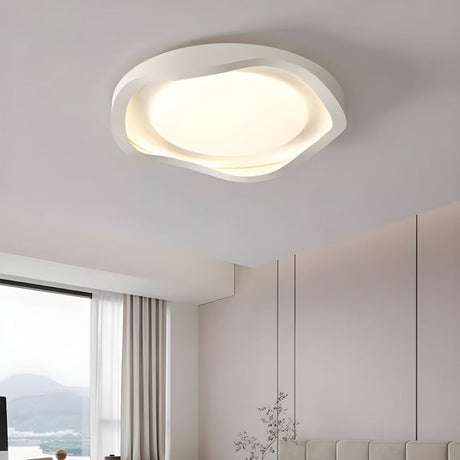 GeoLume – Flush Mount Ceiling Light with Geometric Design & Integrated 44W LED for Modern Elegance 2