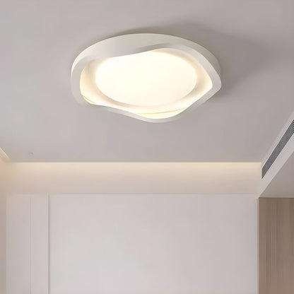 GeoLume – Flush Mount Ceiling Light with Geometric Design & Integrated 44W LED for Modern Elegance 4