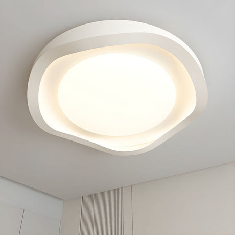 GeoLume – Flush Mount Ceiling Light with Geometric Design & Integrated 44W LED for Modern Elegance 6