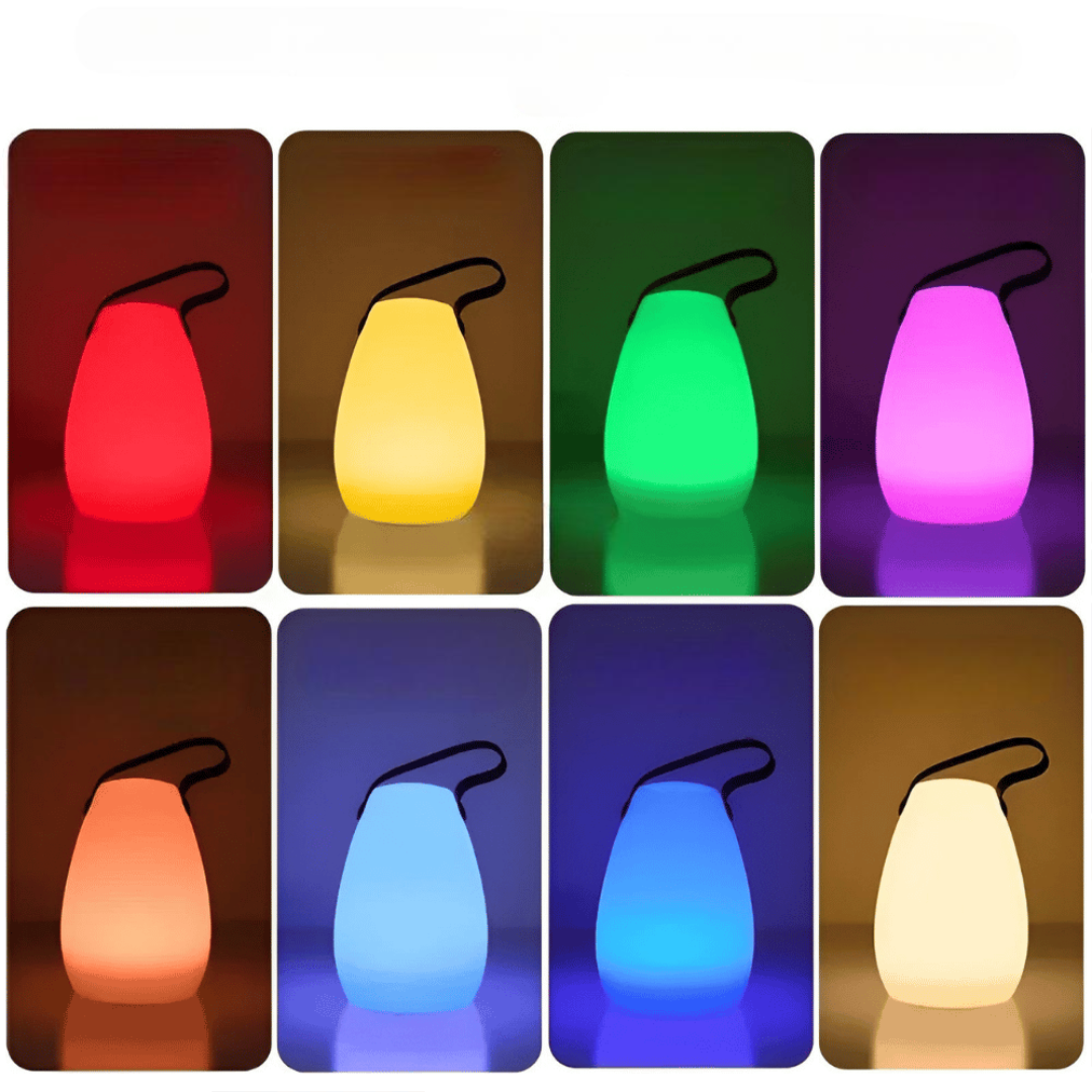 GloHaven – Portable LED Table Lamp with Remote Control & Adjustable Brightness – Stylish Lighting for Indoor and Outdoor Use 10