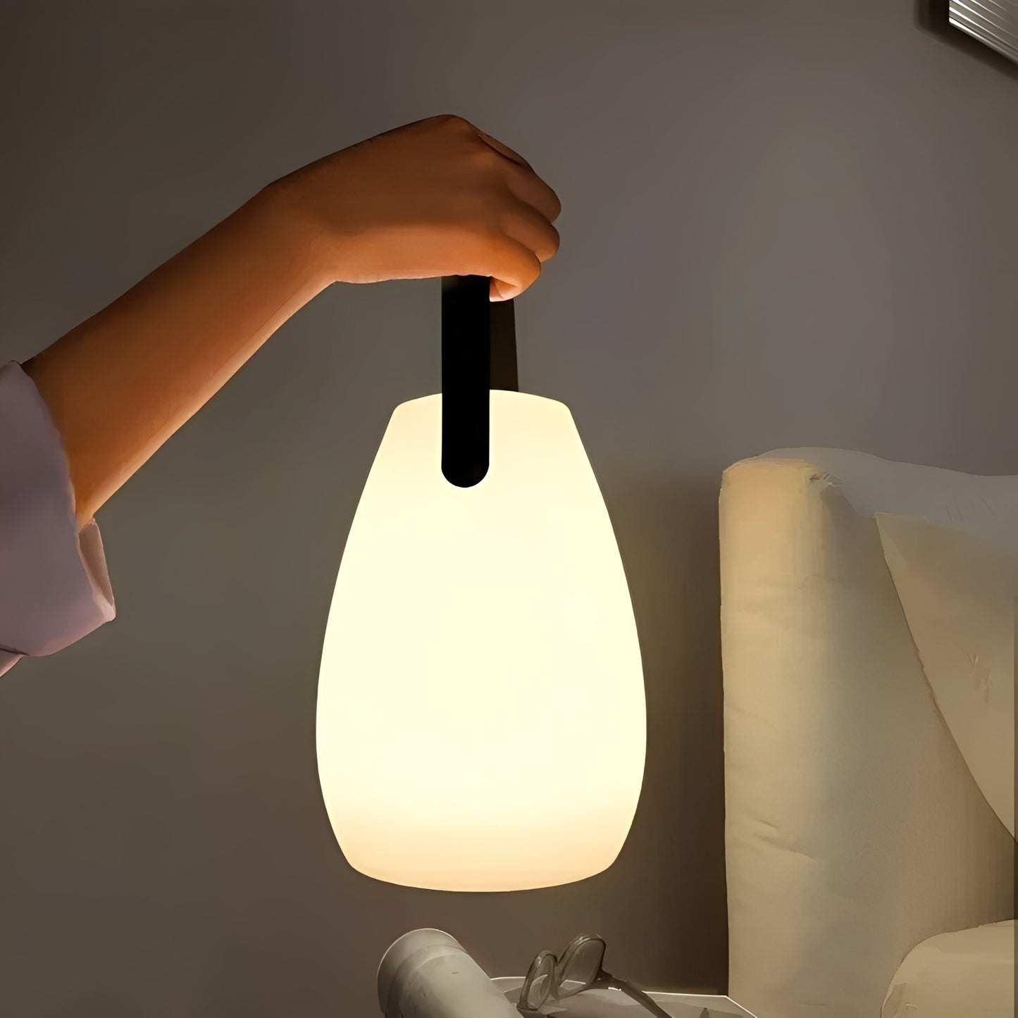 GloHaven – Portable LED Table Lamp with Remote Control & Adjustable Brightness – Stylish Lighting for Indoor and Outdoor Use 7