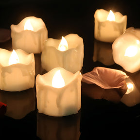 GlowLume – LED Flameless Candles with Realistic Flicker – Safe Battery Operated Lighting for Cozy Ambiance 1