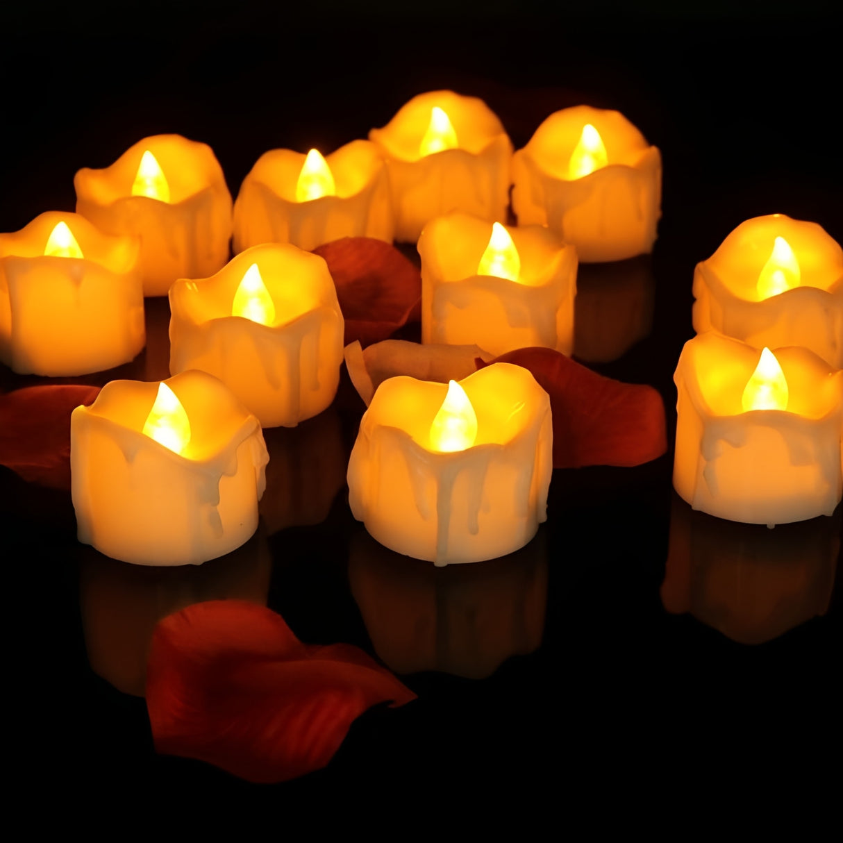 GlowLume – LED Flameless Candles with Realistic Flicker – Safe Battery Operated Lighting for Cozy Ambiance 3