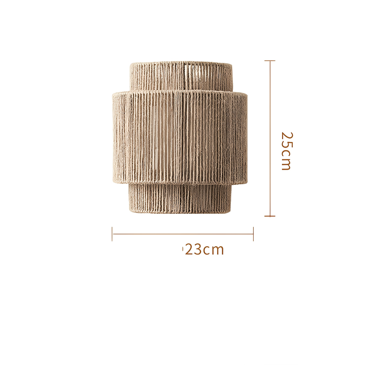 GlowNest | Hemp Rope Wall Lamp with Warm Ambient Light – Eco-Friendly Decor for Cozy Spaces 6
