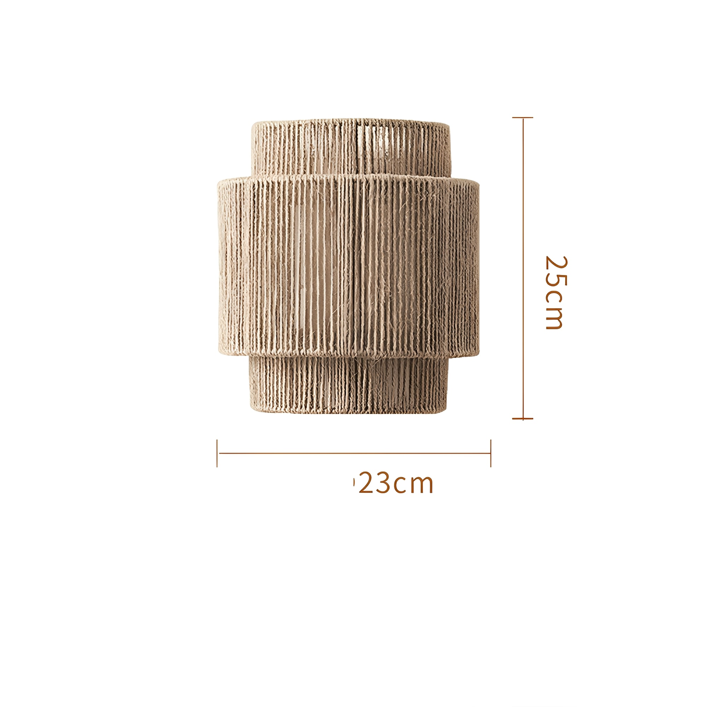 GlowNest | Hemp Rope Wall Lamp with Warm Ambient Light – Eco-Friendly Decor for Cozy Spaces 6