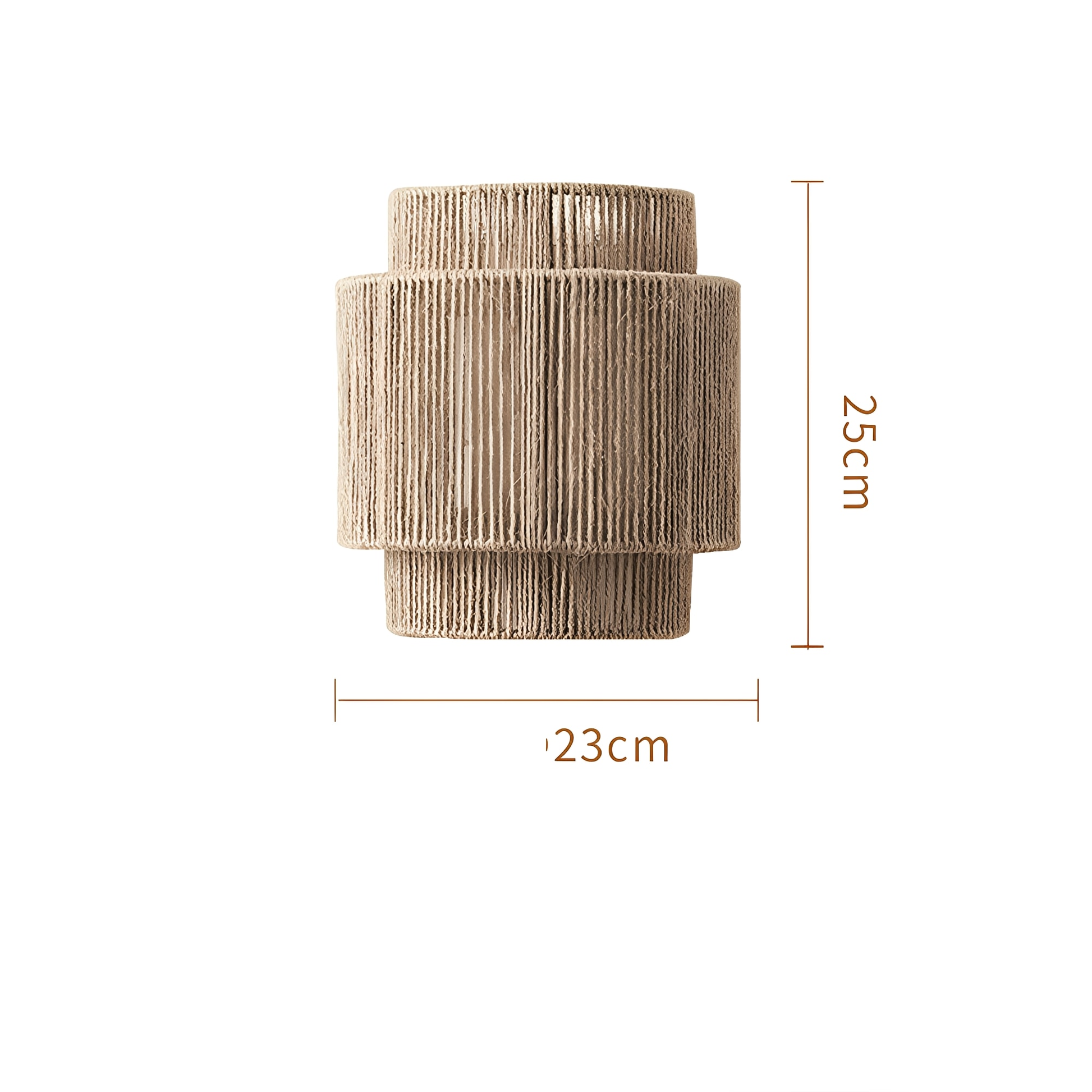 GlowNest | Hemp Rope Wall Lamp with Warm Ambient Light – Eco-Friendly Decor for Cozy Spaces 6