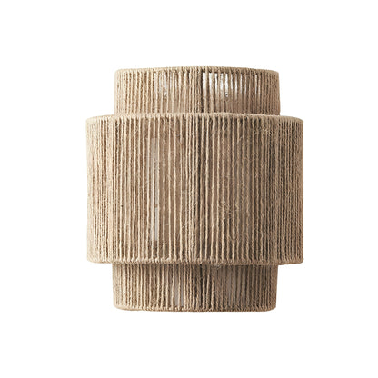 GlowNest | Hemp Rope Wall Lamp with Warm Ambient Light – Eco-Friendly Decor for Cozy Spaces 7