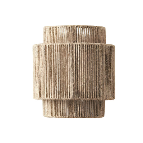 GlowNest | Hemp Rope Wall Lamp with Warm Ambient Light – Eco-Friendly Decor for Cozy Spaces 7