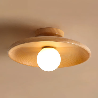 Glowvia – Minimalist Flush-Mounted Ceiling Light with Soft Glow – Elegant Design for Cozy Interiors 2