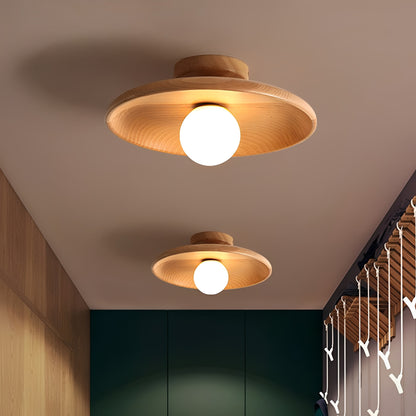Glowvia – Minimalist Flush-Mounted Ceiling Light with Soft Glow – Elegant Design for Cozy Interiors 4
