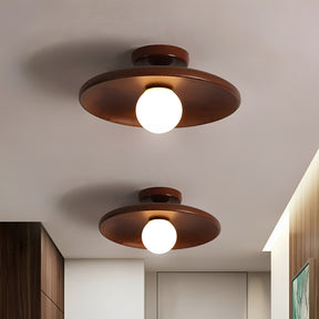 Glowvia – Minimalist Flush-Mounted Ceiling Light with Soft Glow – Elegant Design for Cozy Interiors 1