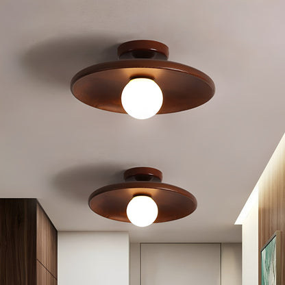 Glowvia – Minimalist Flush-Mounted Ceiling Light with Soft Glow – Elegant Design for Cozy Interiors 1