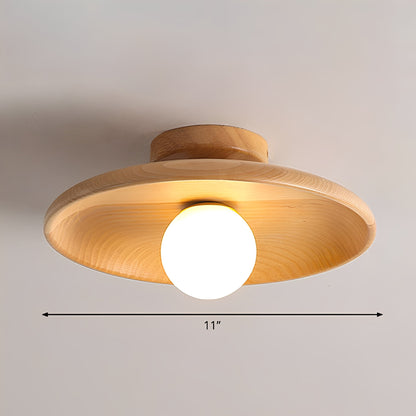 Glowvia – Minimalist Flush-Mounted Ceiling Light with Soft Glow – Elegant Design for Cozy Interiors 5