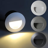 Orvalo | Round LED Outdoor Staircase Light with Soft Illumination – Energy-Efficient Lighting for Safety 5