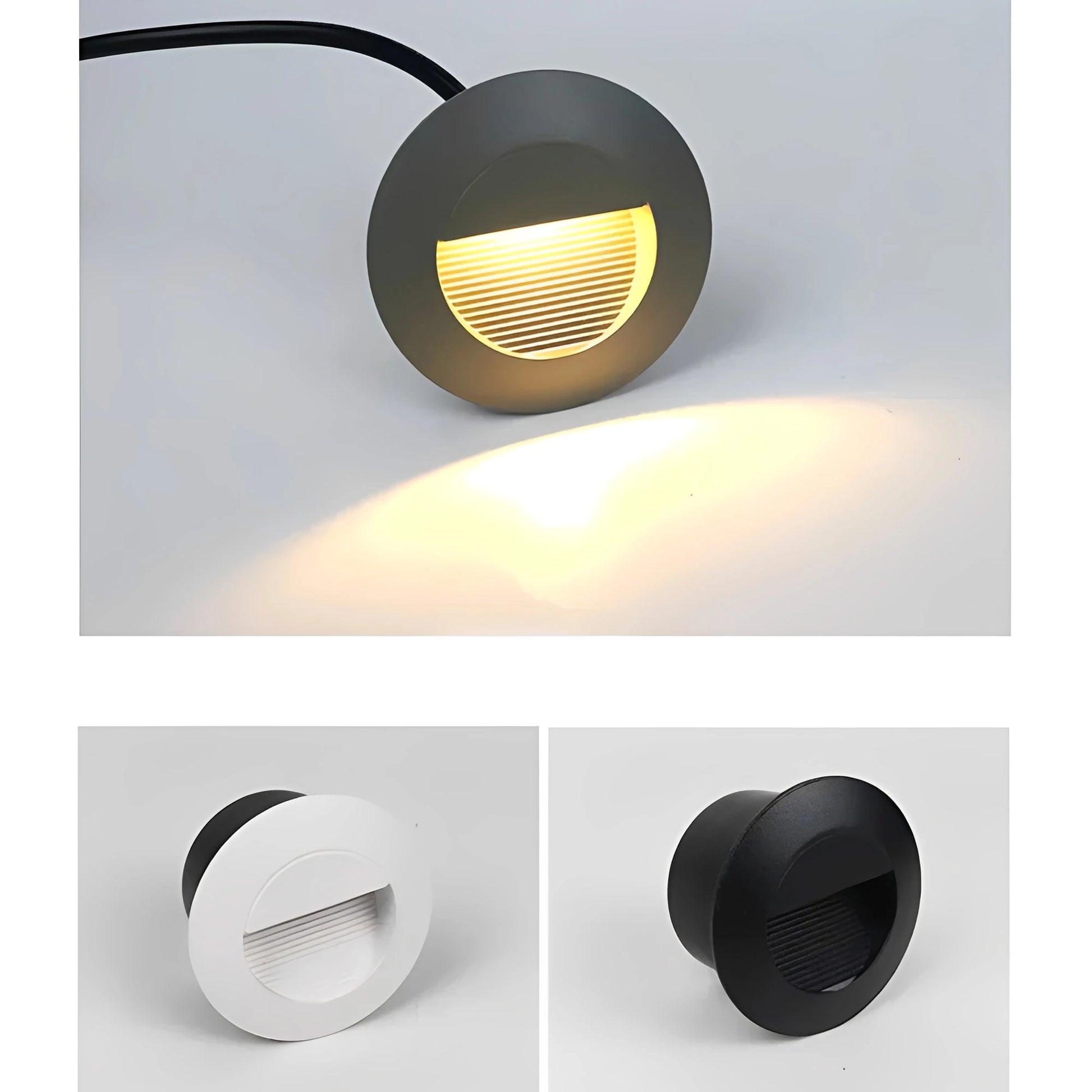 Orvalo | Round LED Outdoor Staircase Light with Soft Illumination – Energy-Efficient Lighting for Safety 13