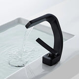 Everest Curved Faucet - Modern Brass Design with Easy Operation for Elegant Kitchens and Bathrooms 11
