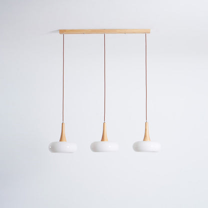 Veloria Wood Pendant Minimal Ceiling Light