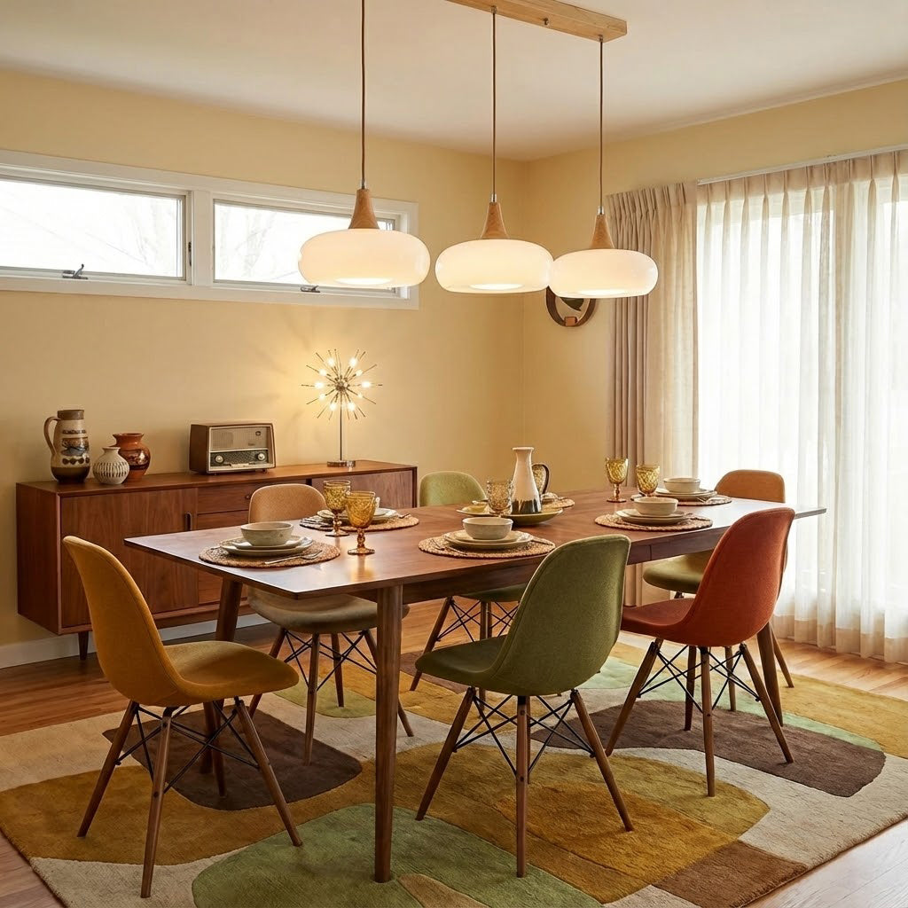 Veloria Wood Pendant Minimal Ceiling Light