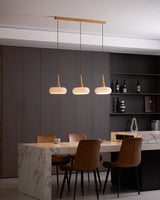 Veloria Wood Pendant Minimal Ceiling Light