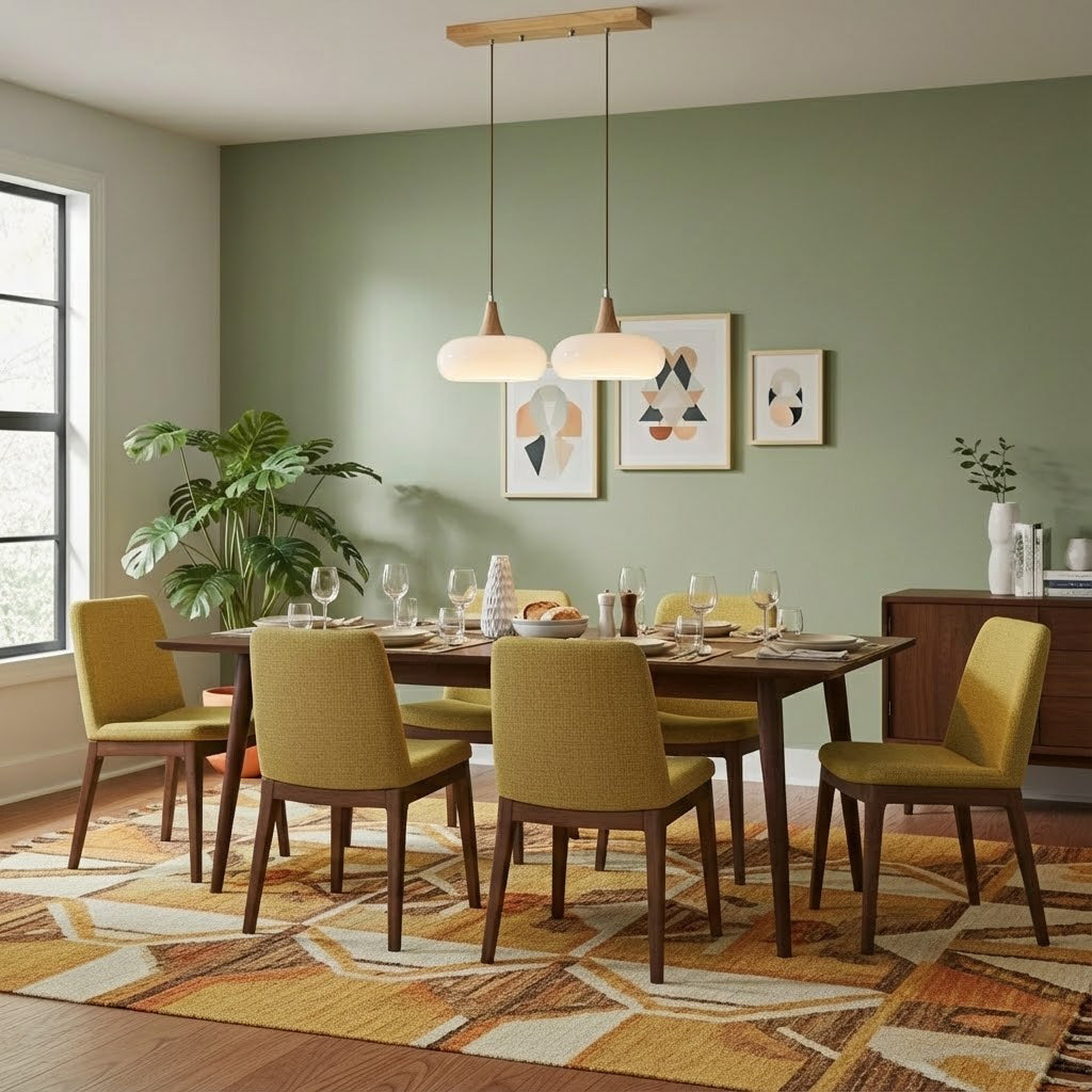 Veloria Wood Pendant Minimal Ceiling Light