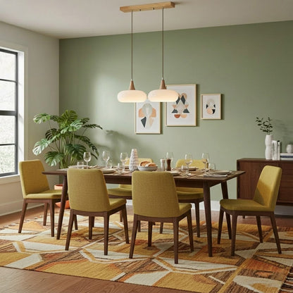 Veloria Wood Pendant Minimal Ceiling Light