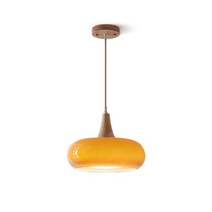 Veloria Wood Pendant Minimal Ceiling Light