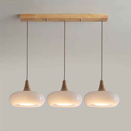 Veloria Wood Pendant Minimal Ceiling Light