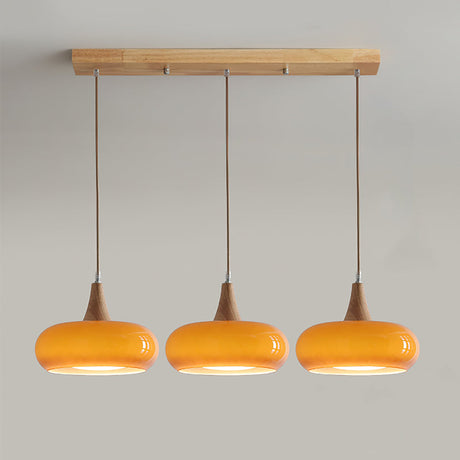 Veloria Wood Pendant Minimal Ceiling Light