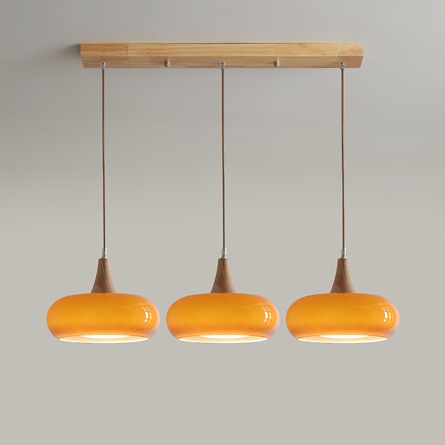 Veloria Wood Pendant Minimal Ceiling Light