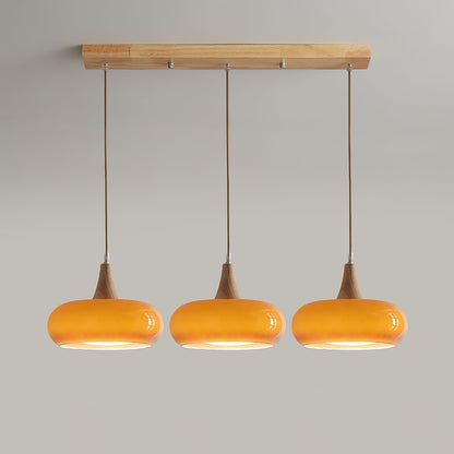 Veloria Wood Pendant Minimal Ceiling Light
