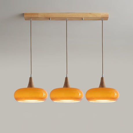 Veloria Wood Pendant Minimal Ceiling Light