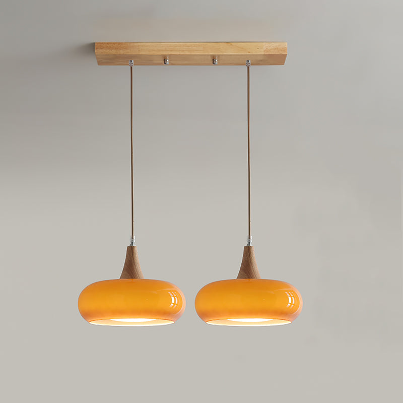Veloria Wood Pendant Minimal Ceiling Light