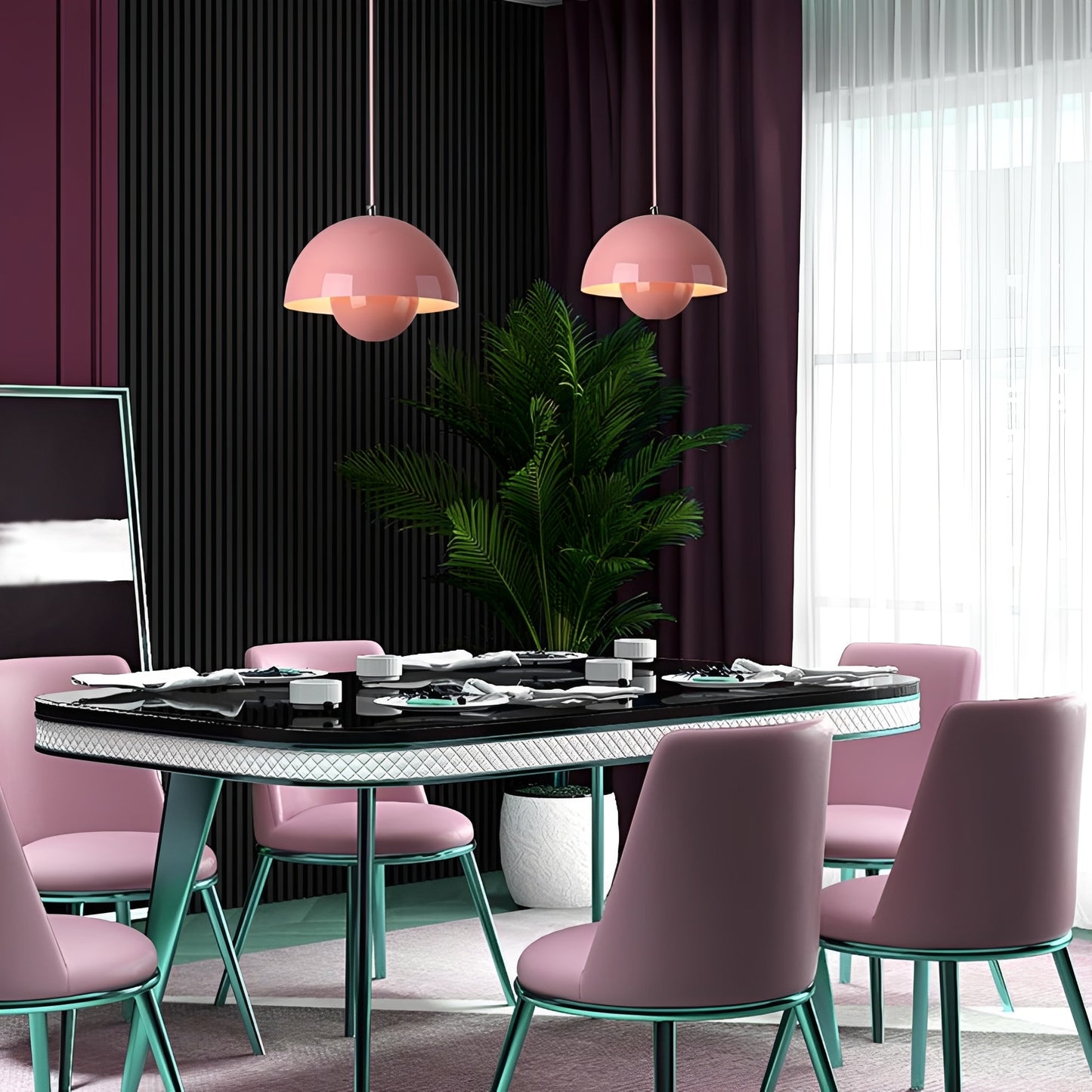 Vibrant Collection – Modern Chandelier Light with Dimmable LED for Elegant Dining Room Ambiance 21
