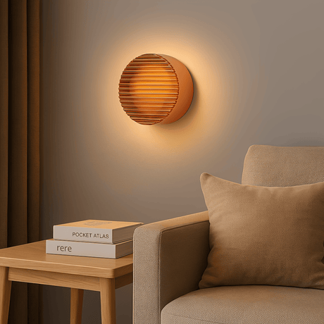 HaloGlow – Round LED Wall Light with Soft Illumination – Modern Design for Elegant Spaces 2
