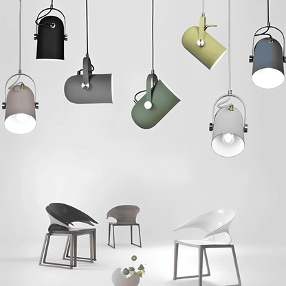 Hemme | Adjustable Nordic Pendant Light with Matte Finish – Modern Illumination for Dining and Workspaces 8