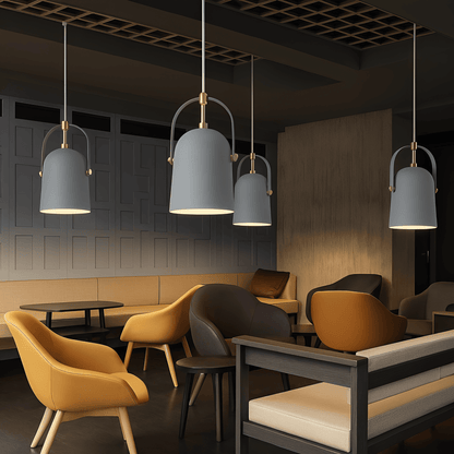 Hemme | Adjustable Nordic Pendant Light with Matte Finish – Modern Illumination for Dining and Workspaces 1