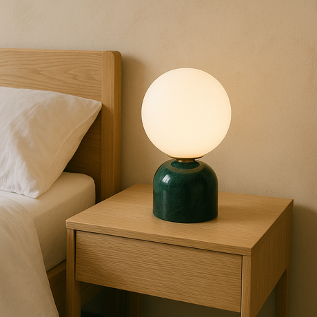 Modern Marble Globe Table Lamp
