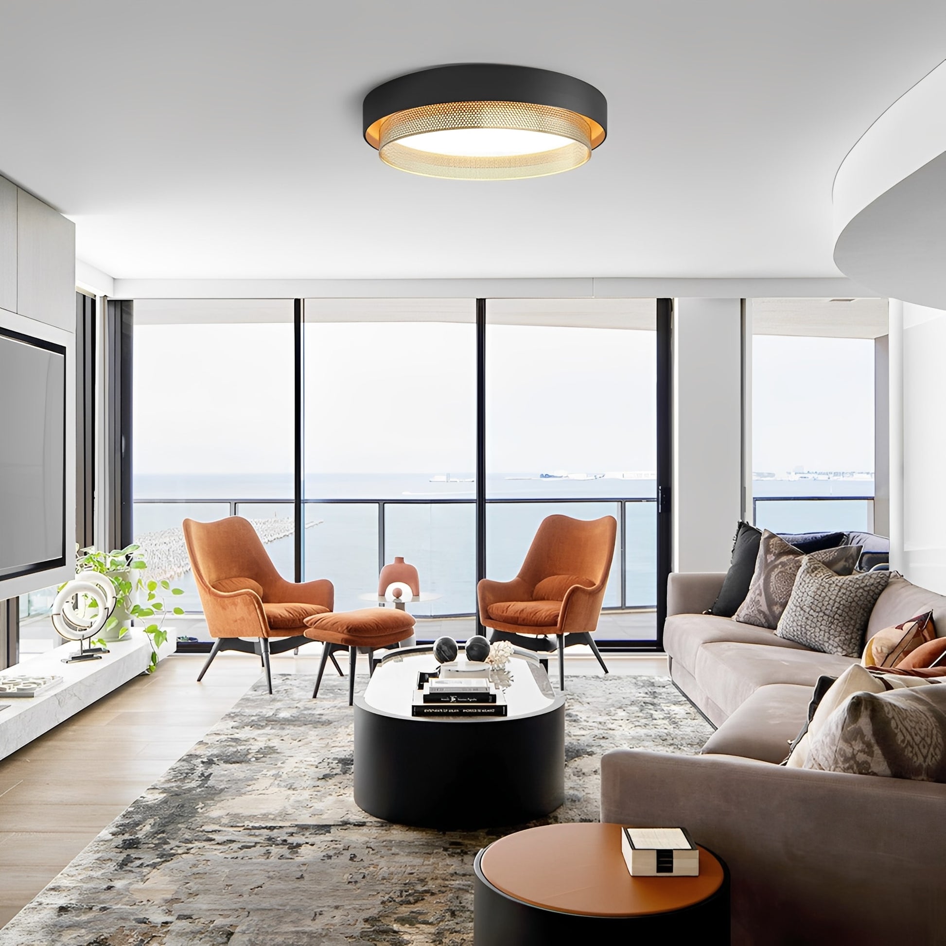 HolloLume – Minimalist Round LED Ceiling Light with Energy-Efficient Design – Perfect Illumination for Modern Spaces 4