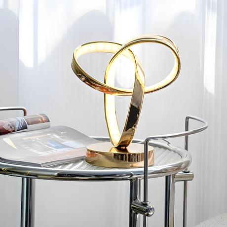Ignis | Ring-Shaped Reading Lamp with Adjustable Warm Lighting – Stylish Design for Modern Spaces 2