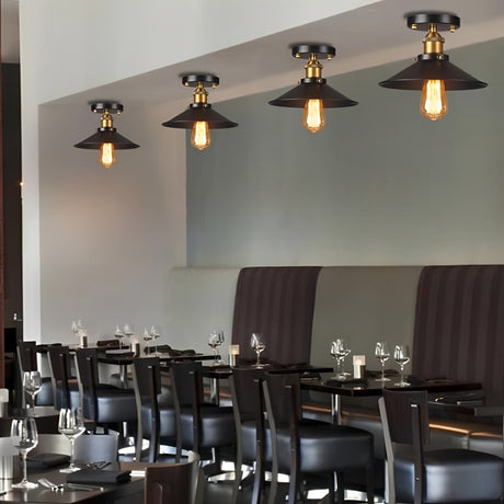 IndusLid | Vintage Pendant Light with Industrial Design & Eco-Friendly Finish for Retro Charm 2